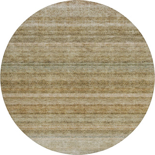 Dalyn Burano BU5 Copper Machine Washable Area Rug Round Main Image