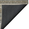 Dalyn Burano BU5 Taupe Machine Washable Area Rug Backing Image
