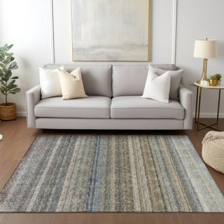Dalyn Burano BU5 Taupe Machine Washable Area Rug Lifestyle Image Feature