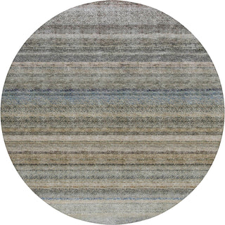 Dalyn Burano BU5 Taupe Machine Washable Area Rug Round Main Image