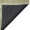 Dalyn Burano BU6 Aloe Machine Washable Area Rug Backing Image