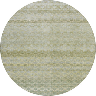 Dalyn Burano BU6 Aloe Machine Washable Area Rug Round Main Image