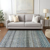 Dalyn Burano BU6 Blue Machine Washable Area Rug Lifestyle Image Feature
