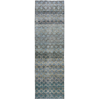 Dalyn Burano BU6 Blue Machine Washable Area Rug Runner Main Image