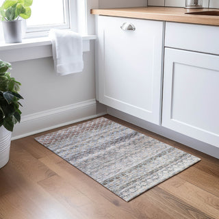 Dalyn Burano BU6 Brown Machine Washable Area Rug Scatter Lifestyle Image Feature
