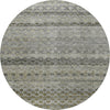 Dalyn Burano BU6 Pewter Machine Washable Area Rug Round Main Image