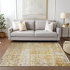 Dalyn Burano BU7 Gold Machine Washable Area Rug Lifestyle Image Feature