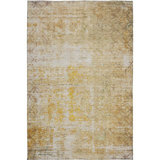 Dalyn Burano BU7 Gold Machine Washable Area Rug main image
