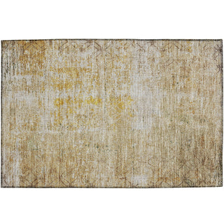 Dalyn Burano BU7 Gold Machine Washable Area Rug Scatter Main Image
