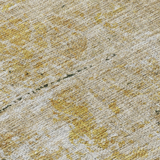 Dalyn Burano BU7 Gold Machine Washable Area Rug Swatch Image