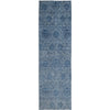 Dalyn Burano BU8 Blue Machine Washable Area Rug Runner Main Image