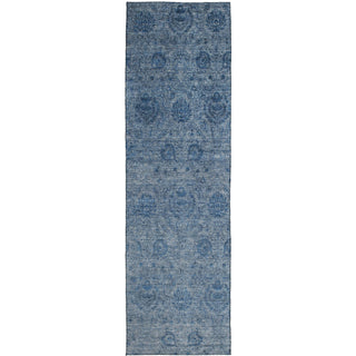 Dalyn Burano BU8 Blue Machine Washable Area Rug Runner Main Image