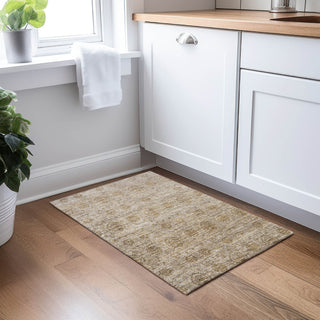 Dalyn Burano BU8 Brown Machine Washable Area Rug Scatter Lifestyle Image Feature