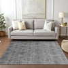 Dalyn Burano BU8 Gray Machine Washable Area Rug Lifestyle Image Feature