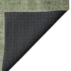 Dalyn Burano BU8 Olive Machine Washable Area Rug Backing Image