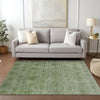 Dalyn Burano BU8 Olive Machine Washable Area Rug Lifestyle Image Feature