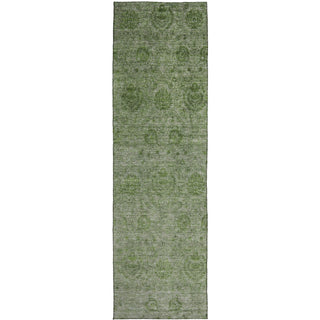 Dalyn Burano BU8 Olive Machine Washable Area Rug Runner Main Image