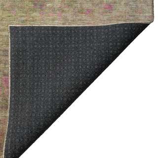 Dalyn Burano BU9 Cactus Machine Washable Area Rug Backing Image