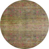 Dalyn Burano BU9 Cactus Machine Washable Area Rug Round Main Image