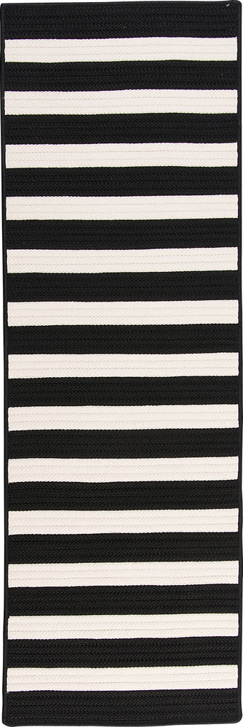 Colonial Mills Bayamo Runner BY29 Black Area Rug