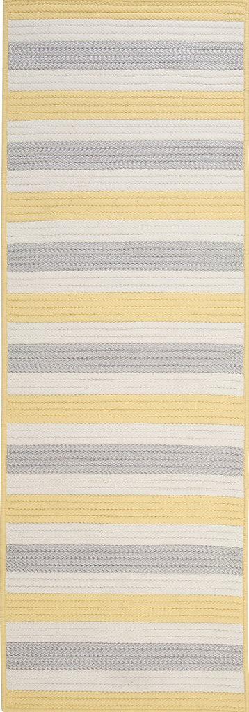 Colonial Mills Bayamo Runner BY39 Yellow Area Rug