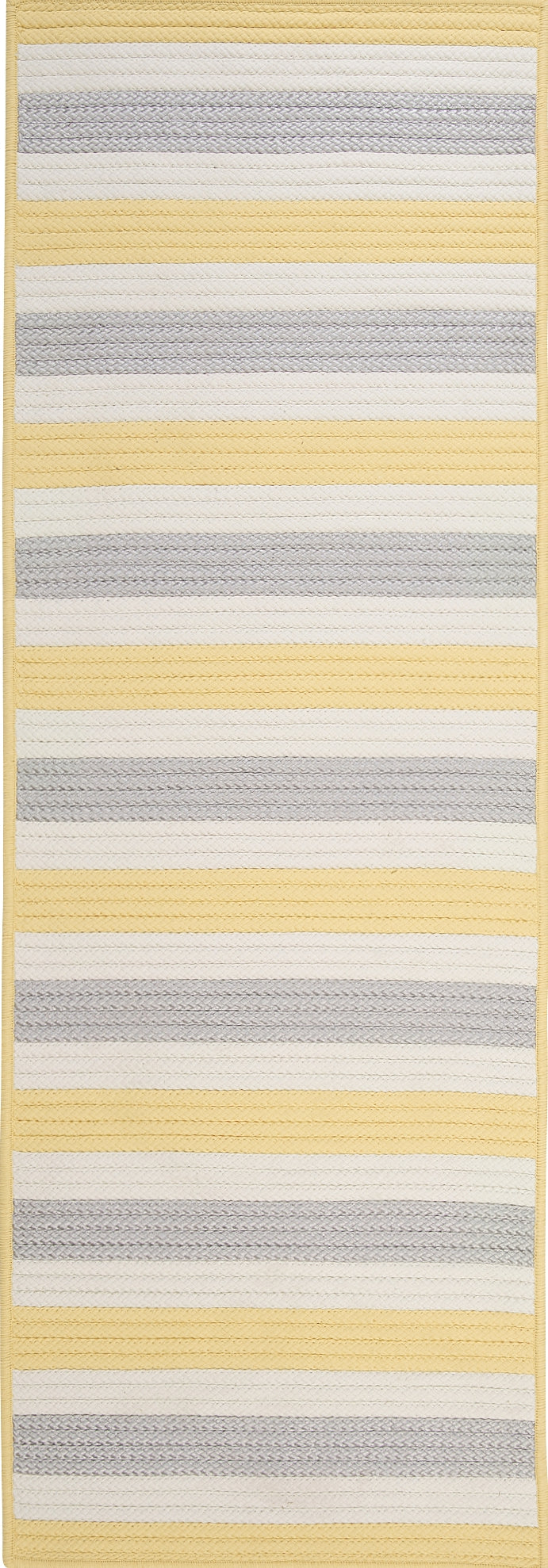 Colonial Mills Bayamo Runner BY39 Yellow Area Rug
