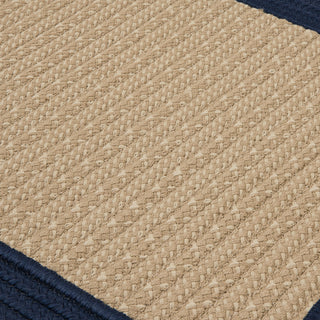 Colonial Mills Bayswater BY53 Navy Area Rug Closeup Image