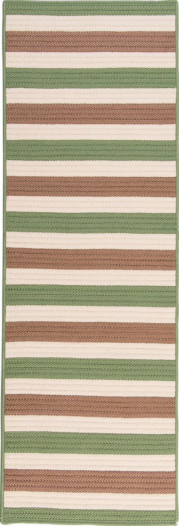 Colonial Mills Bayamo Runner BY69 Green Area Rug