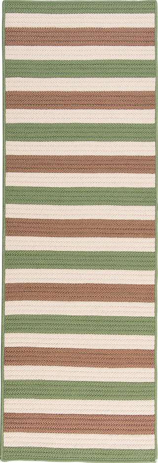 Colonial Mills Bayamo Runner BY69 Green Area Rug