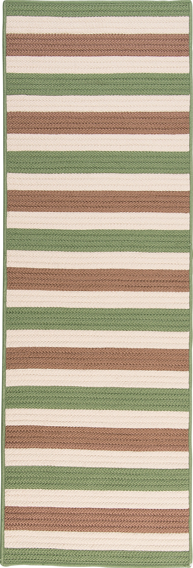 Colonial Mills Bayamo Runner BY69 Green Area Rug