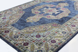 Bashian Charleston C186-R101 Azure Area Rug