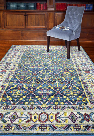 Bashian Charleston C186-R103 Azure Area Rug