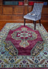 Bashian Charleston C186-R101 Fuchsia Area Rug