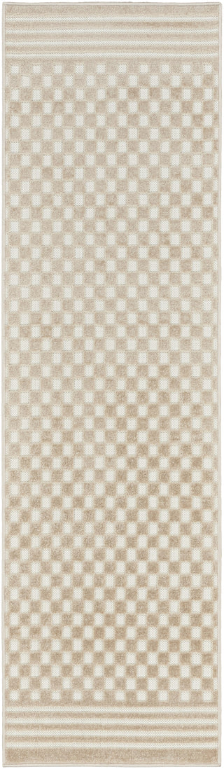 Nourison Care Free CAF02 Beige Area Rug main image