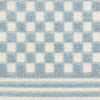 Nourison Care Free CAF02 Blue Area Rug Swatch Image
