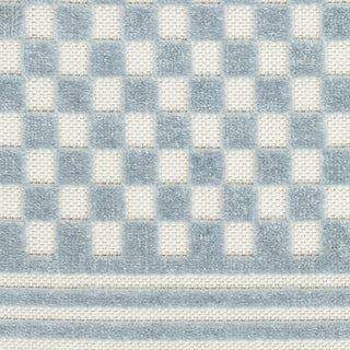 Nourison Care Free CAF02 Blue Area Rug Swatch Image