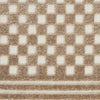 Nourison Care Free CAF02 Brown Area Rug Swatch Image