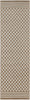 Nourison Care Free CAF02 Brown Area Rug Main Image