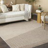 Nourison Care Free CAF02 Brown Area Rug Corner Image