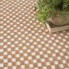 Nourison Care Free CAF02 Copper Area Rug Corner Image