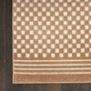 Nourison Care Free CAF02 Copper Area Rug Detail Image