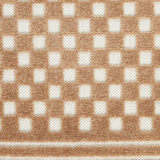 Nourison Care Free CAF02 Copper Area Rug Swatch Image