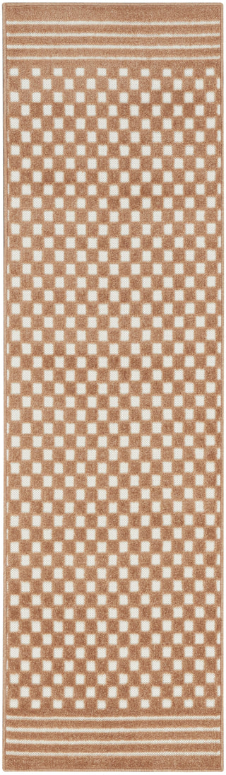 Nourison Care Free CAF02 Copper Area Rug Main Image