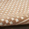 Nourison Care Free CAF02 Copper Area Rug Corner Image