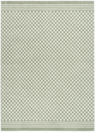 Nourison Care Free CAF02 Green Area Rug main image