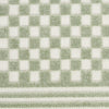 Nourison Care Free CAF02 Green Area Rug Swatch Image
