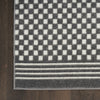 Nourison Care Free CAF02 Grey Area Rug Detail Image