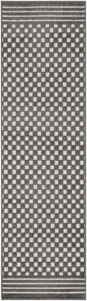 Nourison Care Free CAF02 Grey Area Rug main image