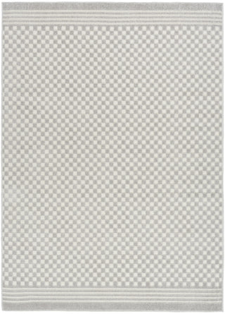Nourison Care Free CAF02 Light Grey Area Rug main image