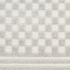 Nourison Care Free CAF02 Light Grey Area Rug Swatch Image